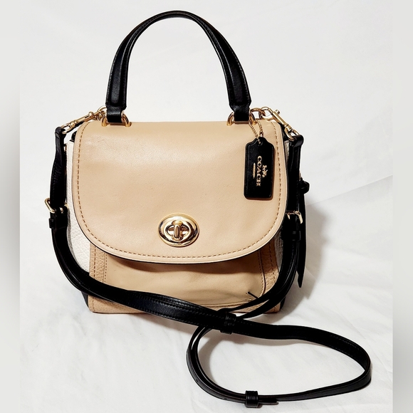 COACH Faye Backpack/Convertible Bag Heather Beige - Picture 4 of 12